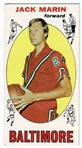 1969 Topps Basketball #26 Jack Marin - Baltimore Bullets RC